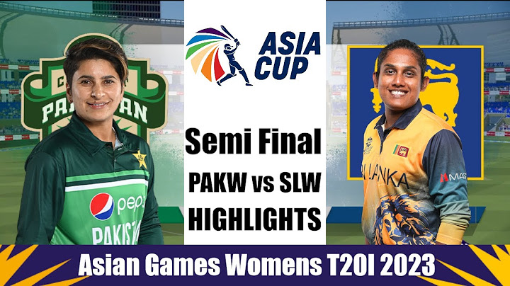Pakistan vs Sri Lanka Semi Final Highlights | Pak w vs SL w Highlights 2023 - Cricket 22