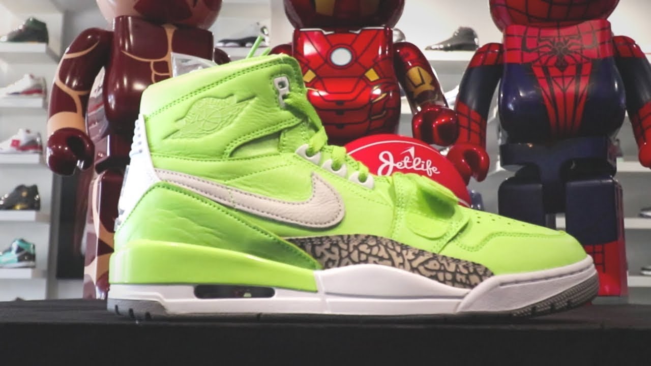 air jordan legacy 312 ghost green