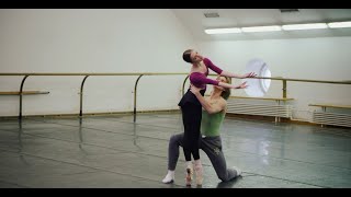Spartacus Rehearsal Bolshoi Ballet In Cinema Denis Rodkin Maria Vinogradova