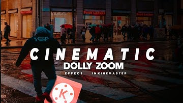 Cinematic Dolly Zoom Effect in Kinemaster/Vertigo effect Kinemaster Tutorial🔥👌