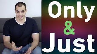 الفرق بين only just سلسلة English Bits 1 شرح قواعد اللغة الانجليزية كاملة للمبتدئين Resimi