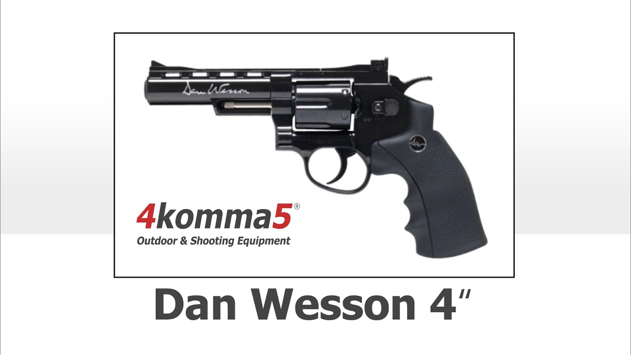 Dan Wesson 4 Co2 Revolver Youtube