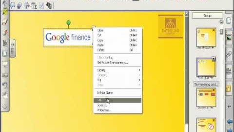 Creating a Link to an Image in SMART Notebook