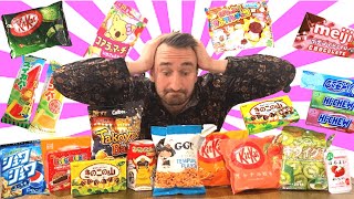 I Tried CRAZY Candies From Japan!