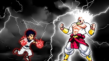 Manga Sukuna V2 Buff (New) VS Limit Break Broly SSJ4 in Jump Force Mugen