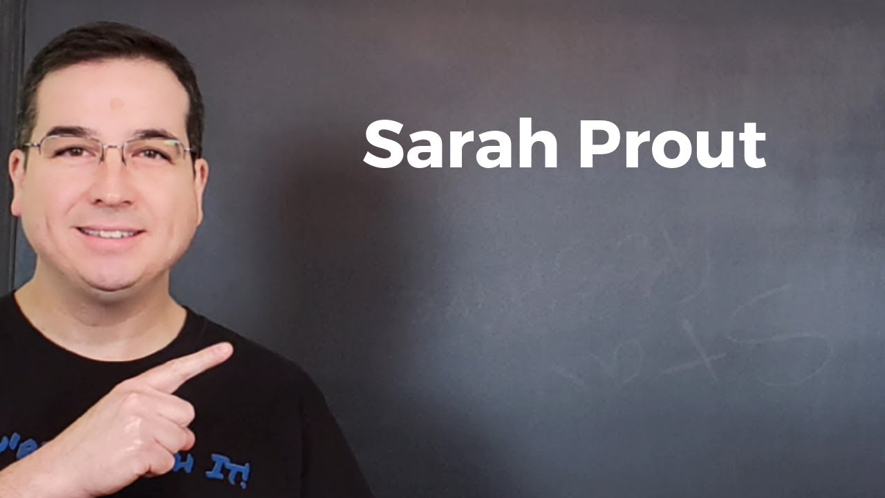 Pedro's Podcast Pick of the Week Sarah Prout