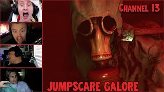 WHAT THE F**K ARE THESE! - Gamers React and Getting Jump scared By Horror Games - 20