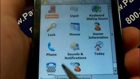 HTC FUZE & HTC Touch Pro Erase Cell Phone Info - Delete Data - Master Clear Hard Reset