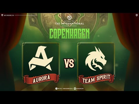 Team Spirit vs Aurora | The International 2024 | Group Stage Bo2 | @anonimdt