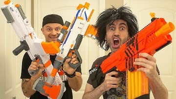 NERF RIVAL vs NERF MODULUS! Which Is Better?