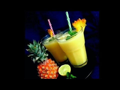 pineapple-coconut-mocktail(virgin-pina-colada)-refreshing-pineapple-coconut-milk-summer-drink