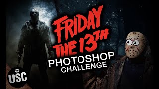 FRIDAY THE 13TH GENRE SWAP | PHOTOSHOP CHALLENGE