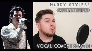 Vocal Coach Reacts! Harry Styles! Falling! Live @ The BRIT Awards 2020