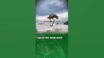 Khi Cát Hóa Thành Nước!  #tin1phut #khampha #khamphathegioi