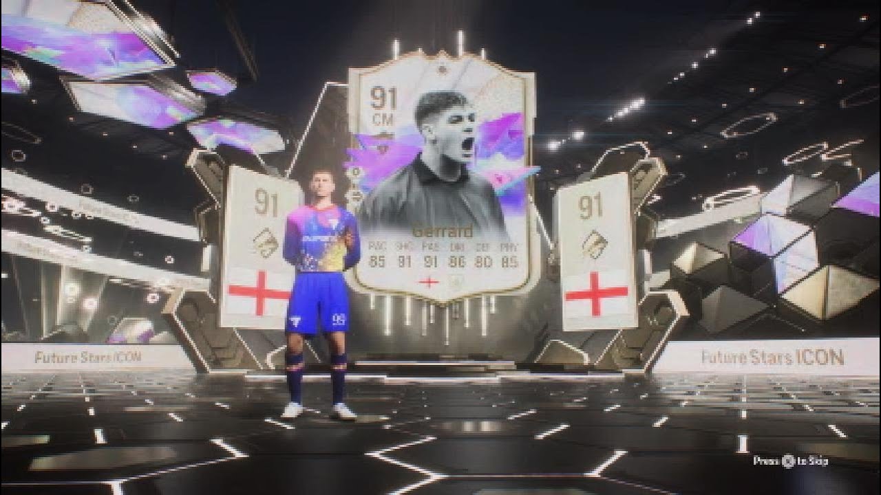 Omg I packed future stars icon Steven Gerrard in the future stars ...