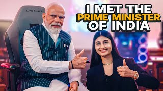 I MET THE PRIME MINISTER OF INDIA ❤️