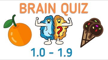 Brain Quiz - Test Your Brain Level 1.0 to 1.9