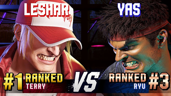 SF6 ▰ LESHAR (#1 Ranked Terry) vs YAS (#3 Ranked Ryu) ▰ High Level Gameplay