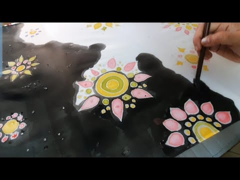 वीडियो: रेशम पर कैसे पेंट करें