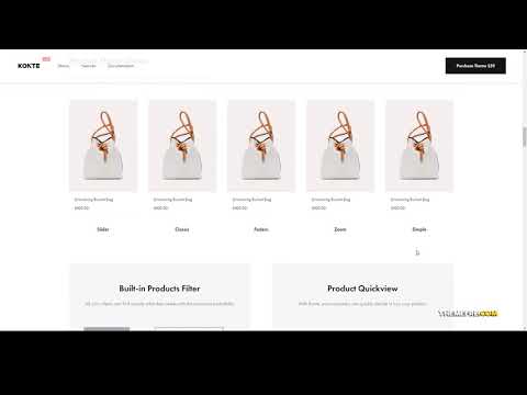 Konte - Minimal and Modern WooCommerce WordPress Theme responsive shop Easy Create Website