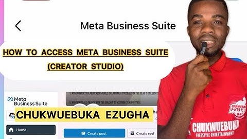 How To Access Meta Business Suite (Creator Studio) On Facebook #creatorstudio #metabusinesssuite 