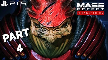 MASS EFFECT LEGENDARY EDITION Walkthrough Gameplay Part 4 - No Commentary PS5 [1080p 60FPS]