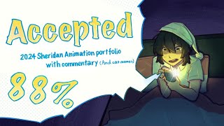 [Accepted] 2024 Sheridan Animation Portfolio with commentary