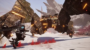 Daemon X Machina Titanic Scion Demo - Gunfort Hard Mode