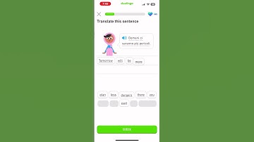 Let’s learn Italian with Duolingo #beginner section 4:trailblazer unit 8 #shorts #italy