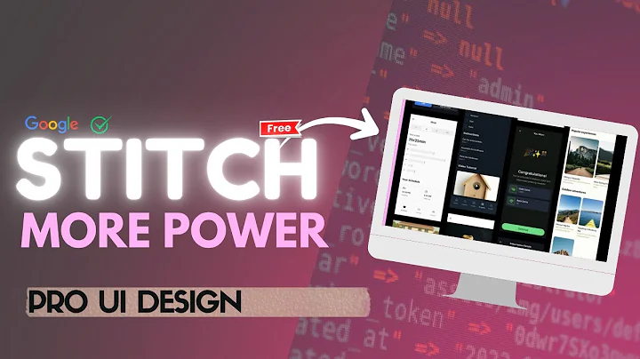 Google Stitch (New Upgrades): FREE Design Tool That Generates Code & UI | Build Apps 10x Faster