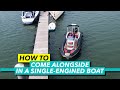 How to dock a boat | Coming alongside in a single-engined RIB | Motor Boat & Yachting