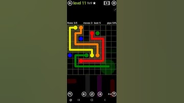 How To Solve Flow Free Extreme Pack Level 11 9x9 Hard Board Walk Through Solution Walkthrough
