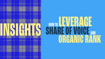 How to Leverage Share of Voice and Organic Rank on Amazon | Perpetua Insights