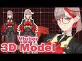 [3D Vtuber showcase] Asasiokoyake Future Version | Avater from scratch  | Commissions Open!