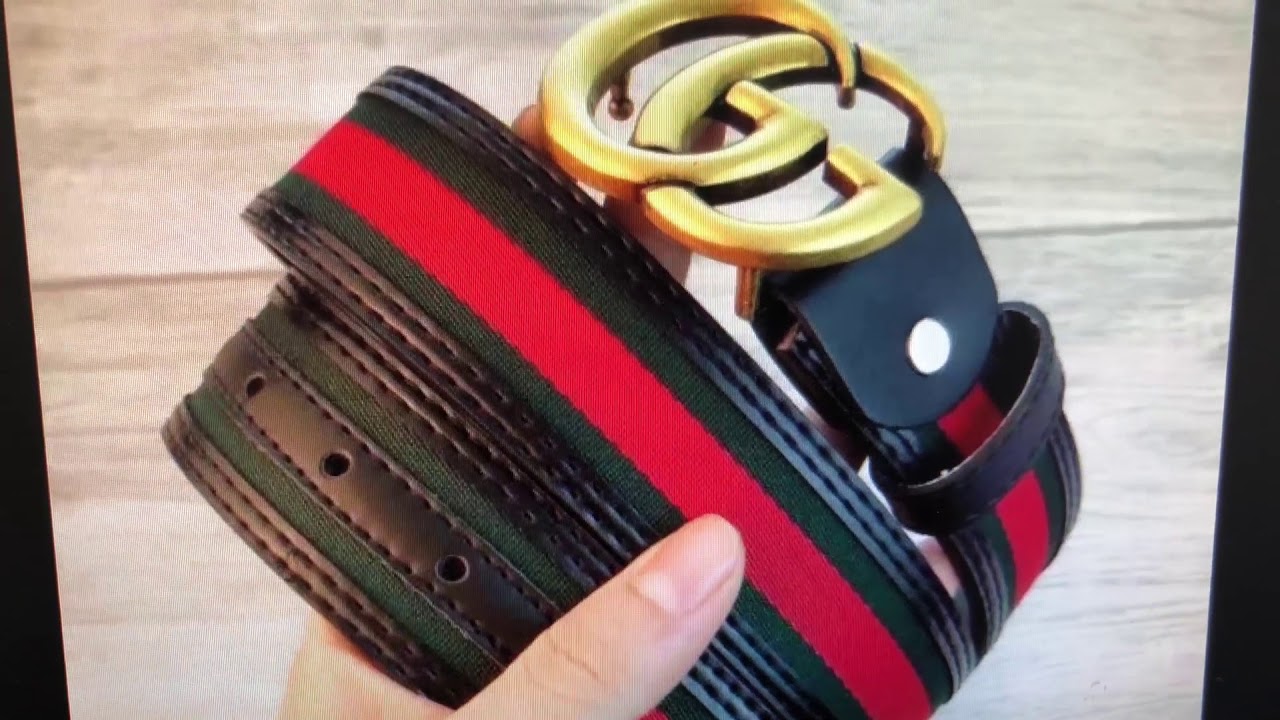 Gucci belt ioffer seller - YouTube