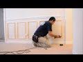 How to Install Chair Rail and Picture Frame Moulding