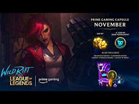 Recompensas gratuitas de Wild Rift en Prime Gaming: ¿cómo reclamarlas y  vincular nuestra cuenta? - Dexerto