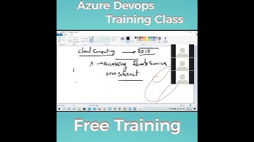 Azure DevOps Training Class #azure #azuredevops #freetraining #freetrainingclass