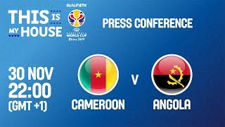 Cameroon v Angola - Press Conference