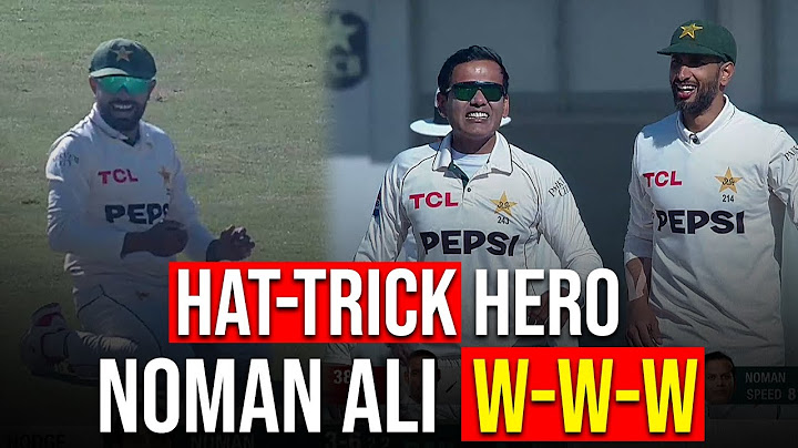 W - W - W | Hat-trick Hero Noman Ali | Pakistan vs West Indies | 2nd Test Day 1 | PCB | M2I1A