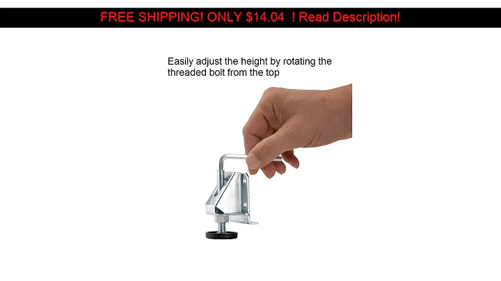 4PCS Carbon Steel Height Threaded Adjustable Leveling Glides Feet Heavy Duty Metal Leveling Feet Fo