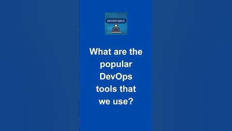 DevOps tools #technology #devops