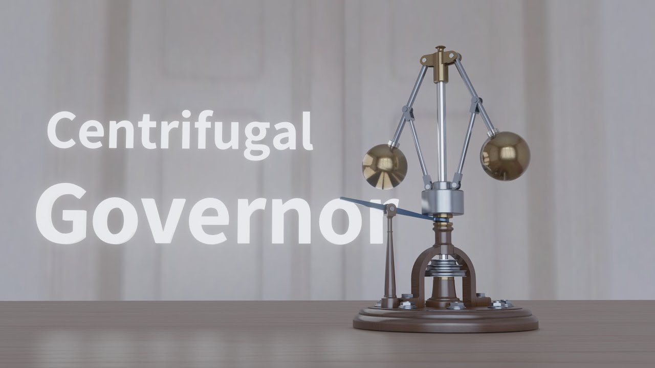 Mechanism | How does a centrifugal governor work - YouTube