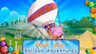 Hippo 🌼 Hot Air Balloon Adventures 🌼 Cartoon game for kids screenshot 5