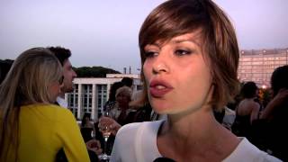 Giorgio Armani - One Night Only Roma - Intervista a Claudia Pandolfi