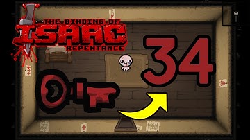 The Secret of "34" - How to unlock Tainted Characters in Repentance!