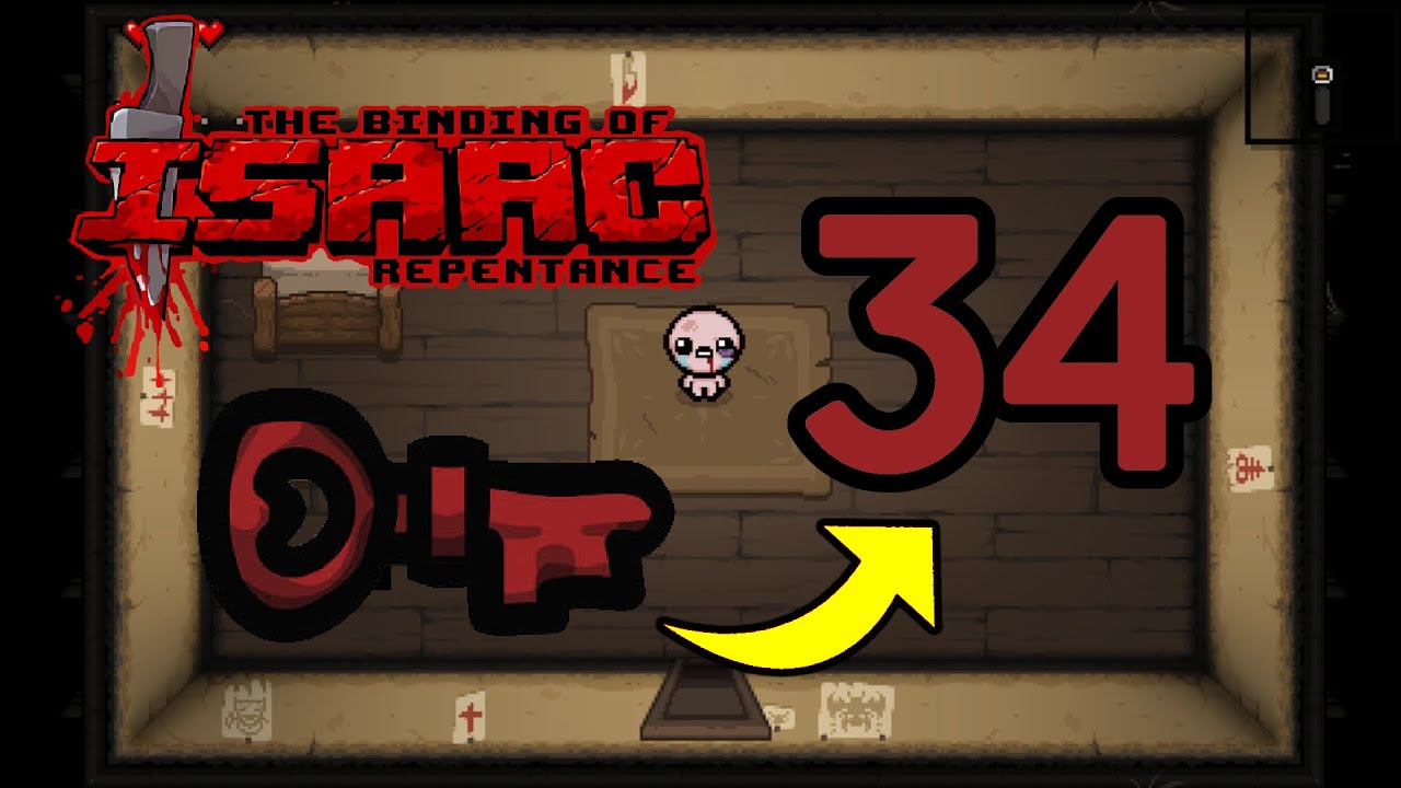 The Secret Of 34 How To Unlock Tainted Characters In Repentance Youtube