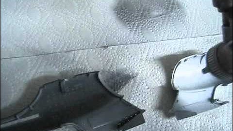 AMT Enterprise C 1/1400 scale model buildup PT 3 paint details by TrekWorks