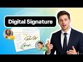 How to Make Digital Signatures in a PDF #esign #requestsignature