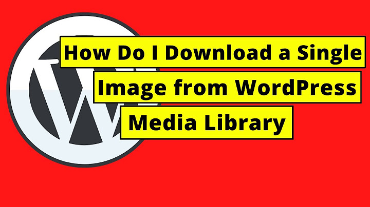 Hướng dẫn how to export wordpress media library - cách xuất thư viện phương tiện wordpress
